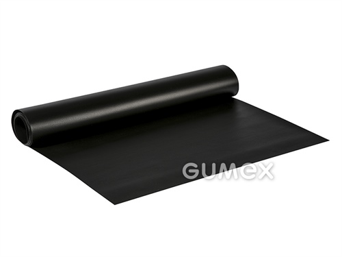 Folie für Kurzwaren 842, 0,4mm, Breite 1400mm, 40°ShD, D62 Dessin, PVC, schwarz (6001), 